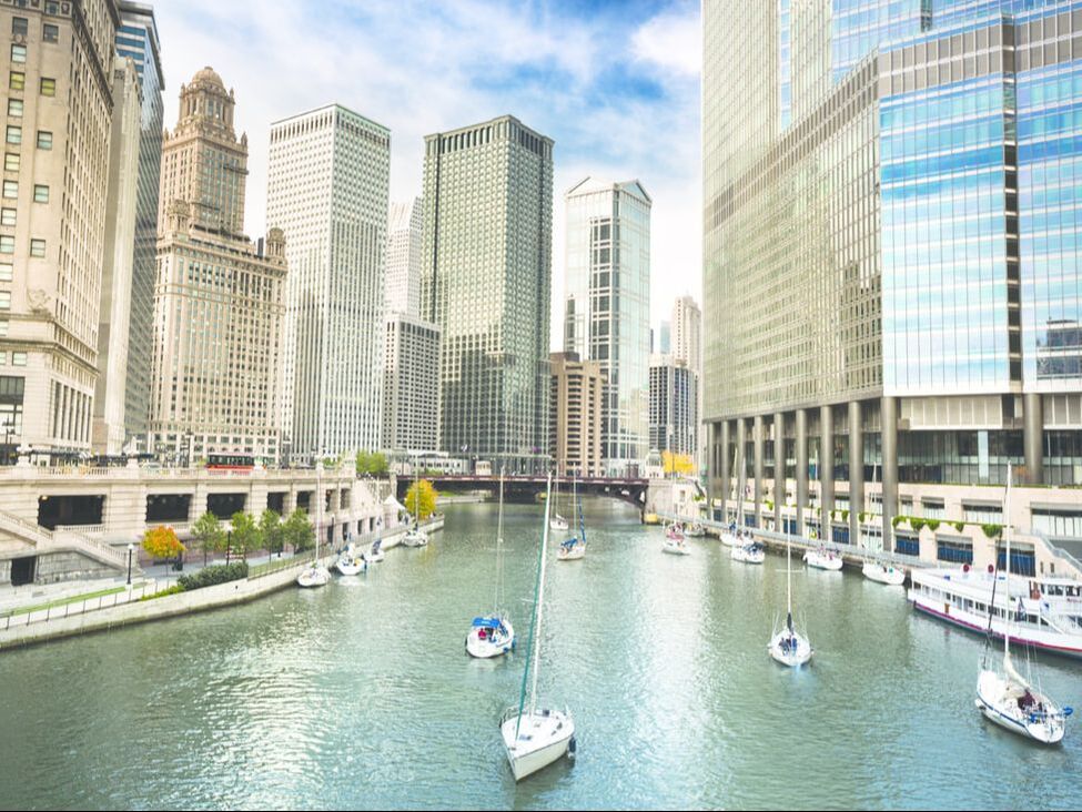 great lakes destinations Chicago River ​Chicago, IL