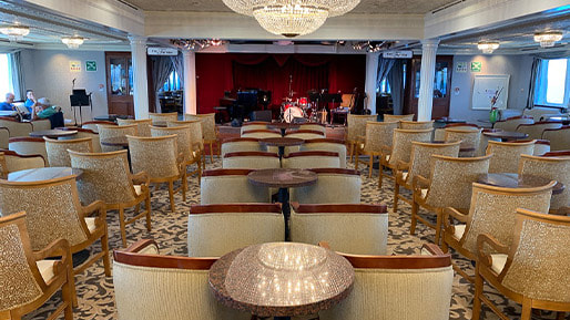victory cruise lines compass lounge